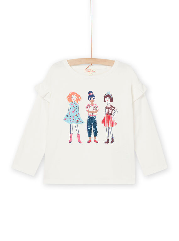 Camiseta con estampado de niña PAGOTEE4 / 22W901O3TML001