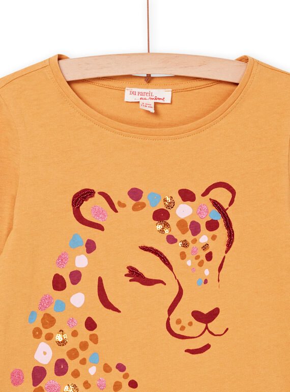 Camiseta con dibujo de leopardo PAMOTEE2 / 22W901N3TMLB107