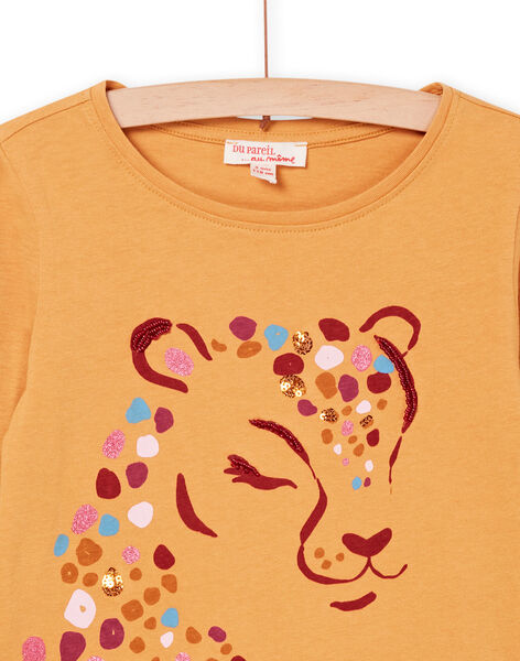 Camiseta con dibujo de leopardo PAMOTEE2 / 22W901N3TMLB107