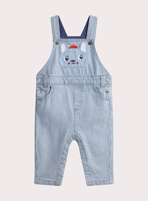Peto de rayas marineras para bebé niño WUKASAL / 25SG1032SALC244