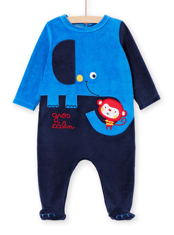 Pelele de color azul noche para bebé niño LEGAGRELEF / 21SH1454GRE713