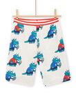 Pijama de camiseta de tirantes y short crudo para niño NEGOPYCREX / 22SH12H2PYJ003