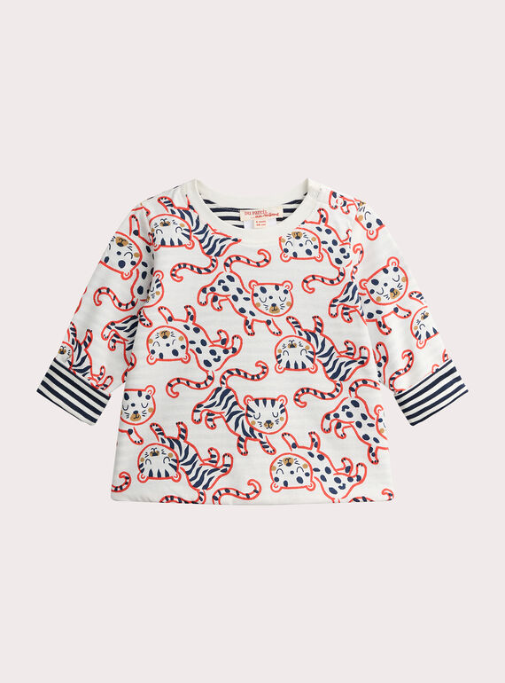Camiseta reversible para bebé niño VUKOTEE3 / 24WG1032TML001