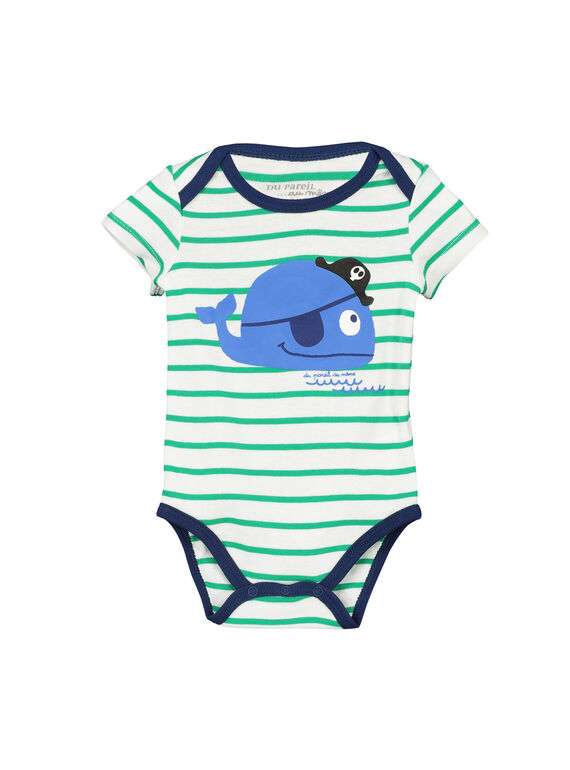 Body de manga corta para bebé niño FEGABODBAL / 19SH14I2BDL099