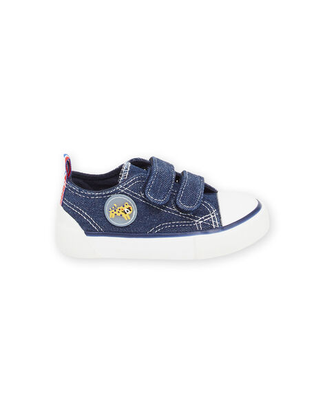 Zapatillas de tela vaquera con parche de tigre RUTOILTIGRE / 23KK3874D16P269