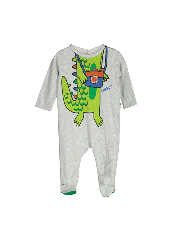 Pelele de algodón para bebé niño FEGAGRECRO / 19SH1446GREJ906