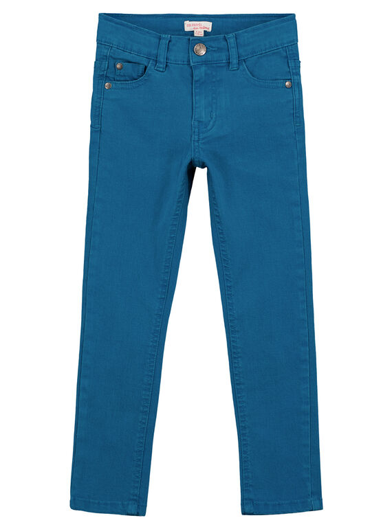 Pantalón slim elástico Azul pato GOJOPATWI1 / 19W90243D2B714