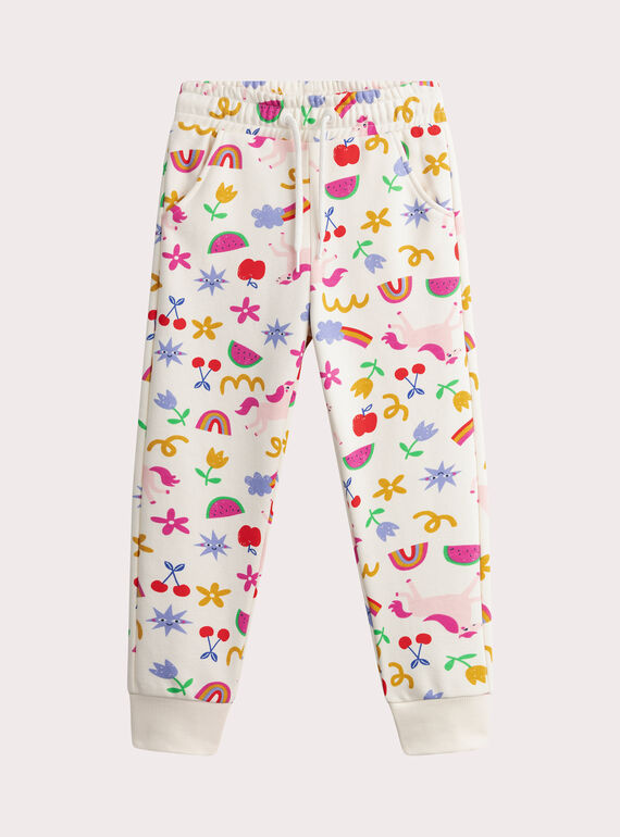 Chándal crudo estampado multicolor WAJOBAJOG2 / 25S901I1JGB001