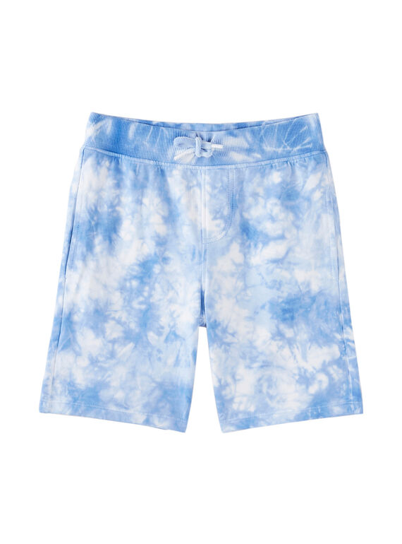 Bermudas de muletón de tie-dye para niño JOQUABER4 / 20S902R2BER000