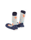 Calcetines zapatilla con estampado de dinosaurios POCHO7AOP / 22XK3642D08C201