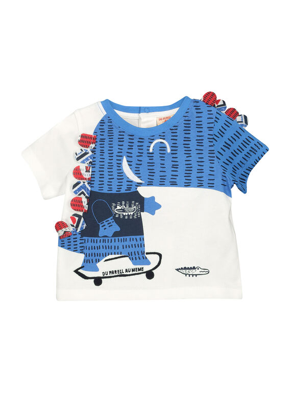 Camiseta de manga corta para bebé niño FUTOTI2 / 19SG10L2TMC000