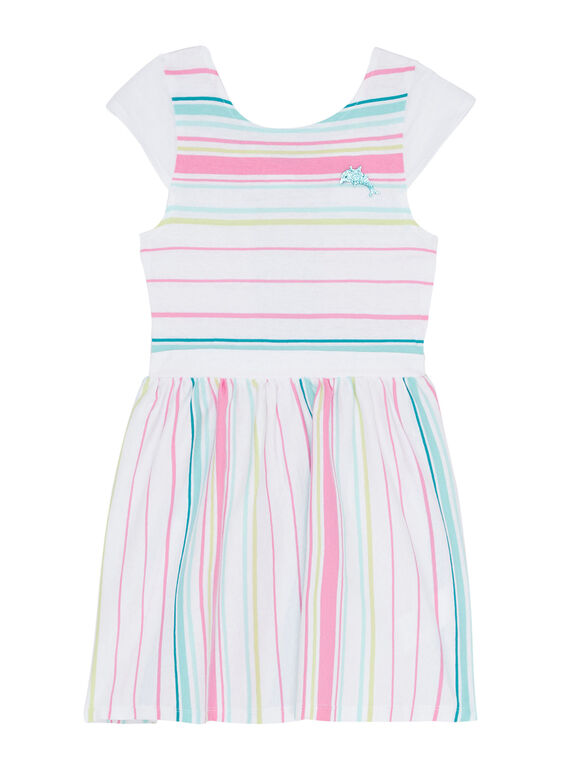 Vestido de color blanco JAQUAROB5 / 20S901R4ROB000