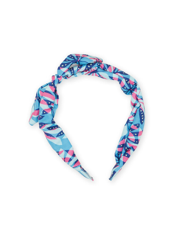 Diadema azul y rosa para niña NYAJOSERR8 / 22SI01B1TET204