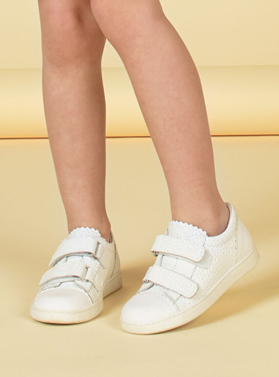 White SNEAKERS LFBASLACE / 21KK3531D3F000