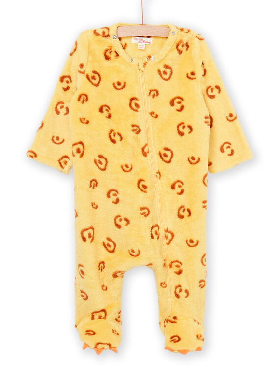 Pelele de manga larga con dibujo de leopardo PEGASURLEO / 22WH1431SPYB105
