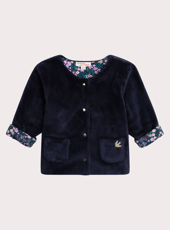 Dark green CARDIGAN XIBLUCAR2 / 25WG09N1CAR622