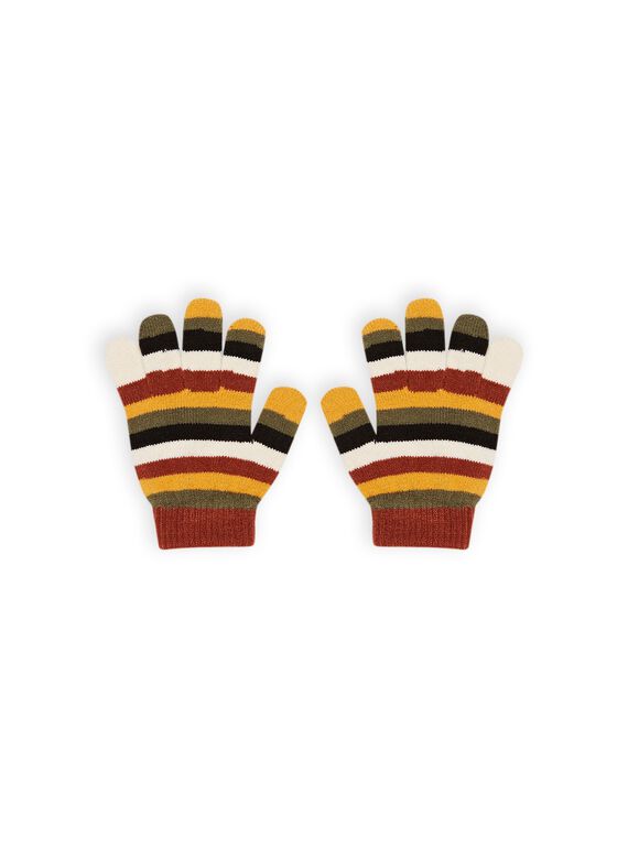 Guantes de rayas para niño MYOGROGAN6 / 21WI0267GAN809