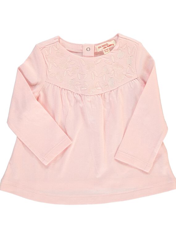 Baby girls' long-sleeved T-shirt CIJOTEE4 / 18SG09R5TML321