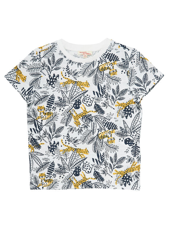 Camiseta de manga corta con estampado de selva para niño JOTROTI1 / 20S902F1TMC001