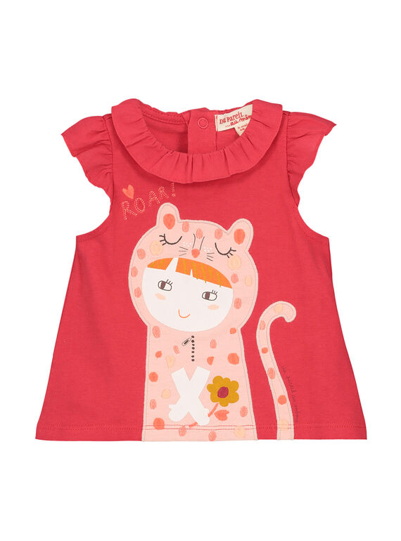 Blusa con estampado de fantasía para bebé niña FIBABRA / 19SG0961BRA308