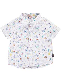 Baby boys' short-sleeved shirt CUFRICHEM / 18SG10H1CHM099