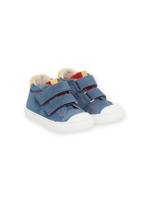 Zapatillas azul, amarillo y rojo para bebé niño NUBASARTHUR / 22KK3831D3FC201