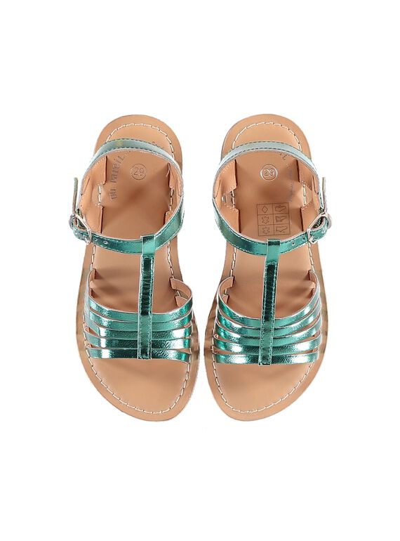 Sandalias de color turquesa JFSANDOLIT / 20SK35ZED0E202