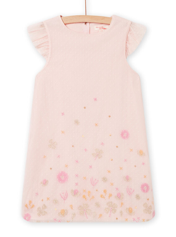 Vestido rosa para niña NABAROB3 / 22S90114ROB307