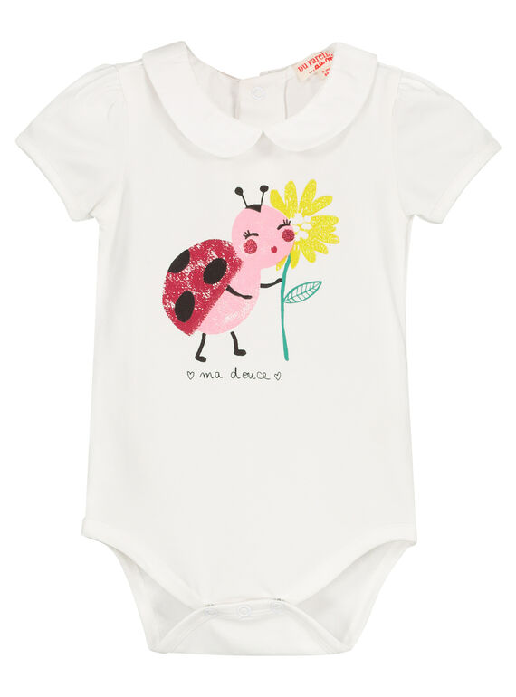 Body de algodón para bebé niña FIYEBOD / 19SG09M1BOD000