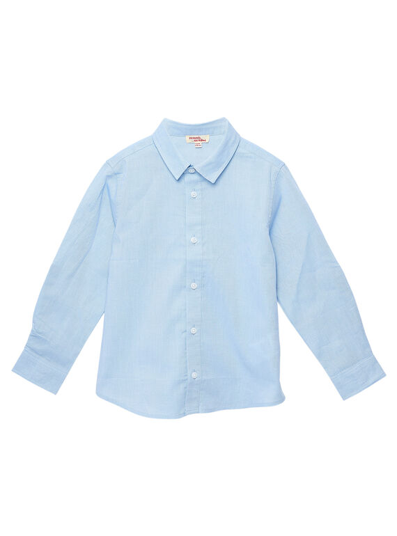 Camisa de color azul claro para niño JOESCHEM1 / 20S90262D4GC218