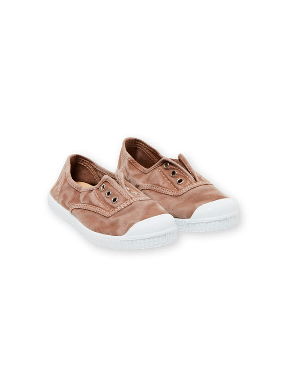 Tenis de color beige para niño LGTENBEIGE / 21KK3644D16080