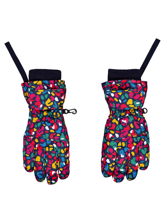 Manoplas estampadas multicolor GYASKIGANT / 19WI01W1GAN070