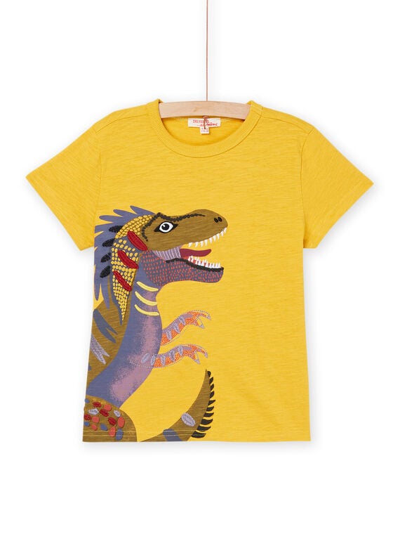Camiseta con dibujo de dinosaurio multitécnica ROMAGTI3 / 23S902T4TMC106