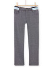 Pantalón gris de vestir para niño NOSOPAN / 22S902Q1PAN705