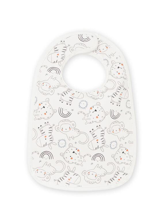Babero con estampado de animales y arcoíris ROU1BAV2 / 23SF4264BAV000