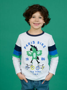 Camiseta con estampado de bici y de fantasía para niño NOGATEE / 22S902O1TML000