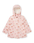Abrigo impermeable con capucha con estampado de arcoíris PALEOIMPER / 22W901F2IMPD319