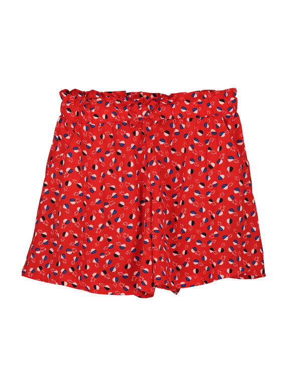 Short fluido de fantasía para niña FATOSHORT1 / 19S901L1SHO099
