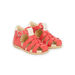 Sandalias rojas para bebé niño