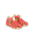 Sandalias rojas para bebé niño NUSANDSAPHIR / 22KK3846D0E050