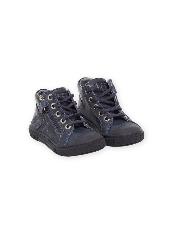 Zapatillas altas de piel POBASCAPO / 22XK3673D3Q070