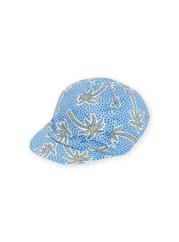 Gorra de color azul hielo para bebé niño NYUJS2CASQ1 / 22SI10C2CHA219