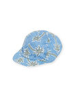 Gorra de color azul hielo para bebé niño NYUJS2CASQ1 / 22SI10C2CHA219