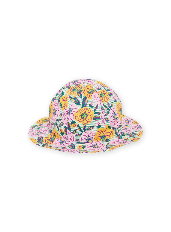 Sombrero multicolor con estampado de flores RYIEXOCHA / 23SI09C1CHA001