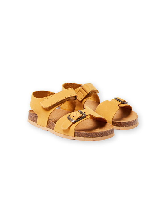 Sandalias amarillas para niño LGNUJAUNE / 21KK3659D0E010