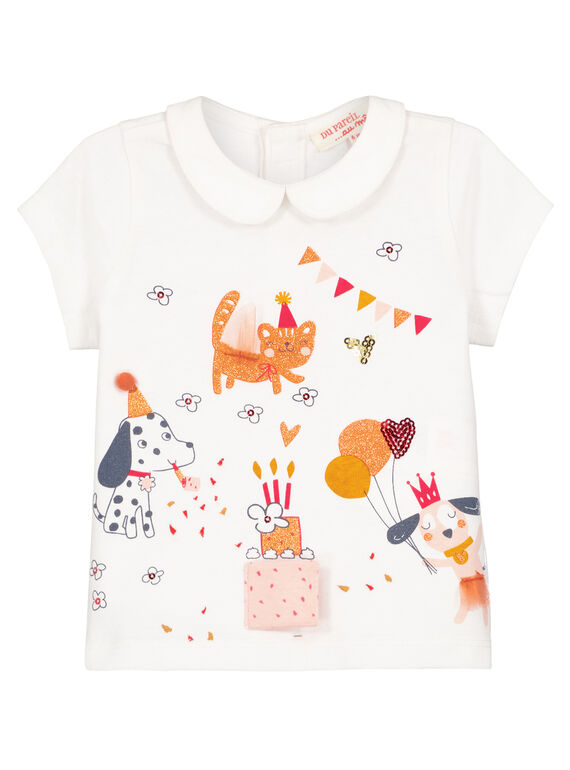 Camisita Crudo Du Pareil Au Meme GISANBRAEX / 19WG09C2BRA001