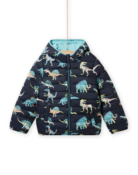 Cazadora acolchada reversible con estampado de dinosaurios para niño :  comprar online - Abrigos, cazadoras | DPAM