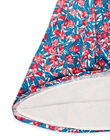Vestido largo azul y rosa con estampado de flores RABLEROB1 / 23S90133ROB001