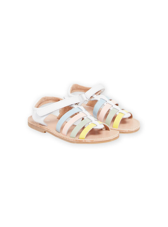 Sandalias blancas para niña NASANDMARILOU / 22KK3547D0E000