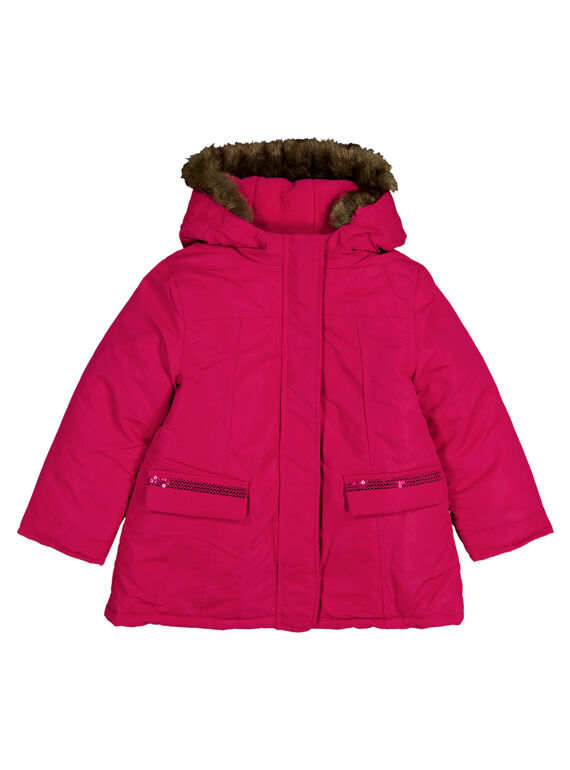 Parka Fucsia Du Pareil Au Meme GASANPAR2 / 19W901G2PAR304